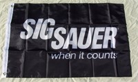 Sig Sauer Pistol Flag 2ft X 3ft   New