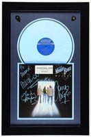 Autographed The Moody Blues Vinyl Display