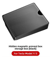 Magnetic Center Console Hidden Storage Box For Tes