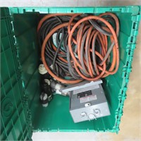 Cables, Plugs and Breaker Box