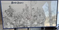 Willard Gayheart Banjo Legacy Framed