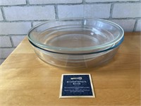 Clear Glass Fire King Pie Plates/Bowls