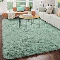 Ultra Soft Fuzzy Mat green 46x24"