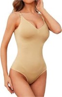 Beumissy Women's Tummy Control Bodysuit Size