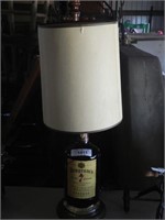 Vintage Seagrams Seven Crown Whisky Bottle Lamp