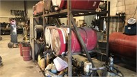 Metal Shelving Unit For Barrels