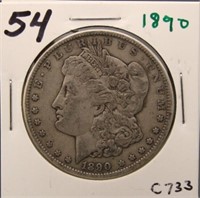 1890 MORGAN DOLLAR COIN