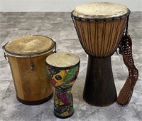 TRIO OF BONGO DRUMS