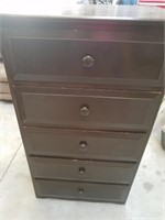 Five drawer dresser 44x 25.5 X 17.5 in