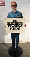 "Mr. Goodwrench Works Here" Dealership Metal Sign
