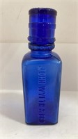 Cobalt Blue John Wyeth & Bro Medicine Bottle