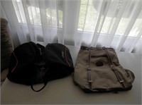 2-travel duffel bag and lg should bag