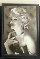 Marilyn Monroe Poster on Board