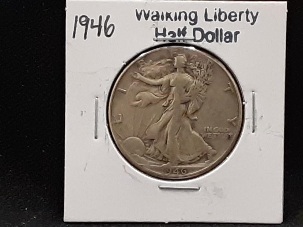 1946 Walking Liberty Half Dollar