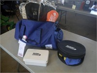 Herschel duffle bag, with a car care package,
