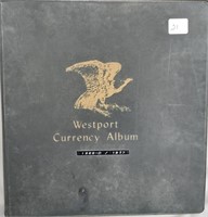 Loose Leaf Binder Displaying $1 FRN 1969-D