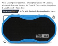 Altec Lansing Baby Boom XL - Waterproof