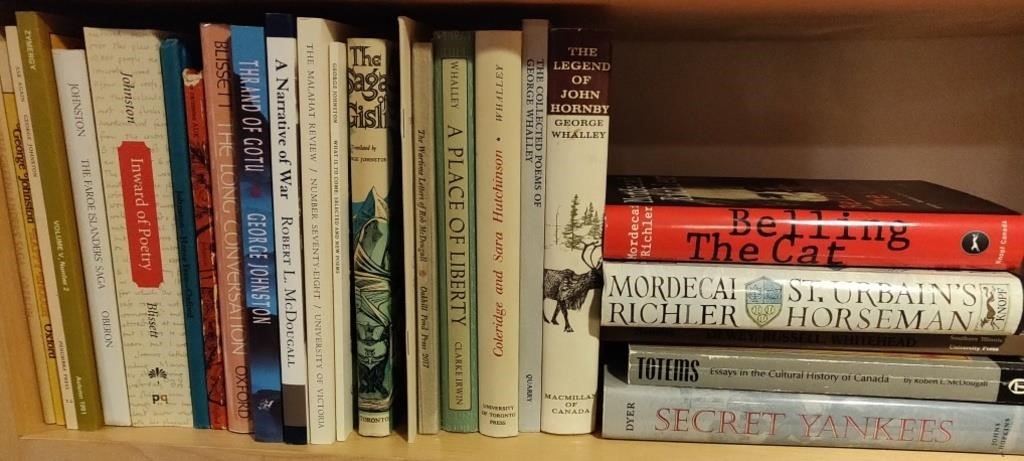 Shelf of Books incl. Belling the Cat, Secret