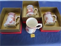 Carling Okeefe Ltd Ed mugs, 3 NIB, ….