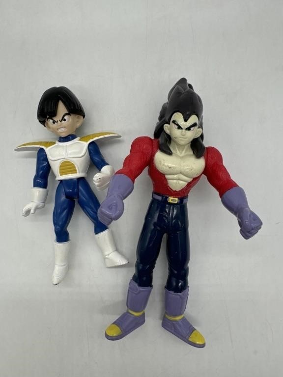 Vintage Dragon Ball Kid Gohan & Vegeta Figures