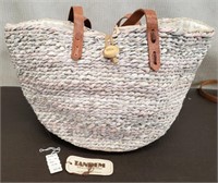 Unique Tandem Bags of CA Woven Leather Purse
