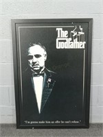 Framed Godfather Poster