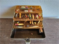 Vtg. Starfish PF-2500 Old Pal Trout Tackle Box