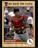 2020 Topps Now Yadier Molina #65 Turn Back the Clo
