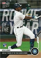 2020 Topps Now Kyle Lewis AL ROY Rookie of the Yea