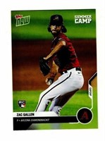 2020 Topps Now Zac Gallen RC Version Rookie Card S