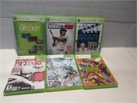 LOT ASSORTED XBOX 360 GAMES
