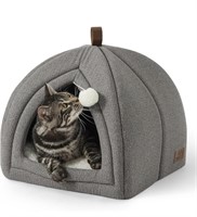 Used Bedsure Cat Beds for Indoor Cats - 2 in 1