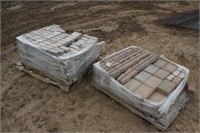 (2) Pallets of Cobblestone Pavers, Assorted Sizes