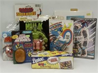 (J) Marvel Super heroes including toys and more.