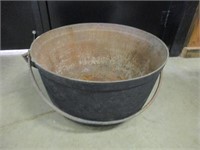 VERY OLD CAST IRON AS POT