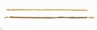 Jewelry 2 Bracelets 14K Gold