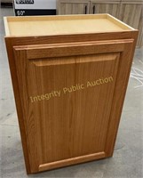 Hampton Bay 21” Wall cabinet Medium Oak $136 Ret