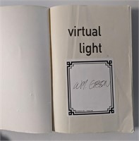 Virtual Light Signed Book