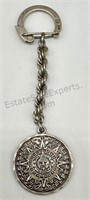 Sterling silver key chain from Mexico