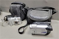 Sony Video Recorder / Canon Camera