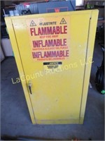flamable cabinet w misc contents