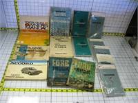 Lot of Automotive Owner's Manuals