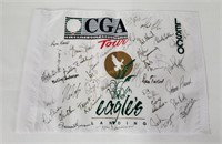 Celebrity Golf Association Tour Signed Flag