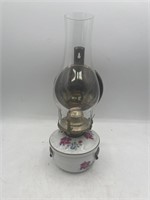 Vintage Moss Rose Oil Lamp