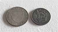 1929 1957 Foreign Silver Coins