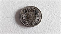 1940 Canada 50 Cent Silver Coin