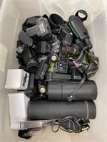 Large Tote Of Camera Equipment, Camera & Lens Case