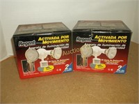 2-outdor motion  lights--New