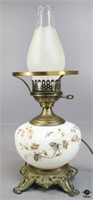 Hand Painted Parlor Lamp