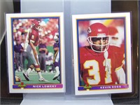 Nick Lowery/Kevin Ross Chiefs ?91 Bowman